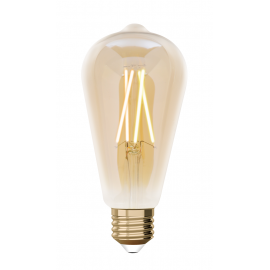 LAMPADA ST64 E27 LED 7.5W 750Lm 2200-5500K AMBER