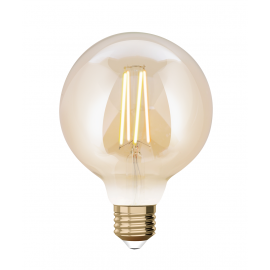 LAMPADA G95 E27 LED 7.5W 750Lm 2200-5500K AMBER