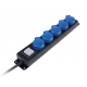 BLOCO 5x SCHUKO 1,5m H07RN-F 3G2,5 + INT. IP44