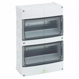 QUADROsaliente AKe 24 24TE 250x370x122mm IP55 IK07
