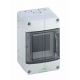 QUADRO saliente AKe 03 3TE 100x150x96mm IP55 IK07