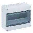 QUADROsaliente AKe 12 12TE 250x200x122mm IP55 IK07