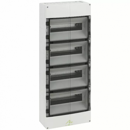 QUADROsaliente AKe 48 48TE 300x750x142mm IP55 IK07