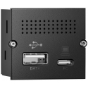 REPLICADOR MINI PORT(1x USB A 2.0 5V+1x USB C 20V)