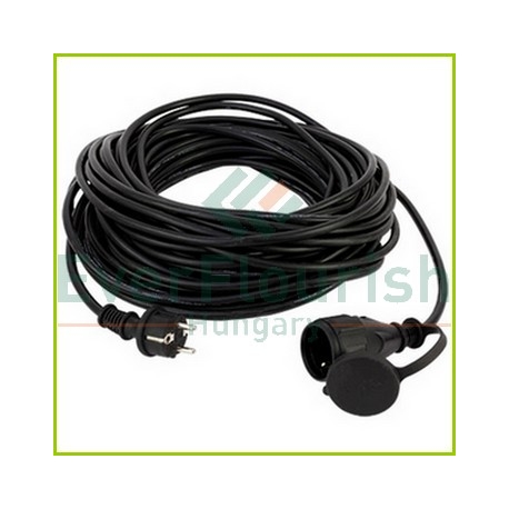 EXTENSÃO 25M H05RR-F 3x1.5MM2 IP44 PRETO