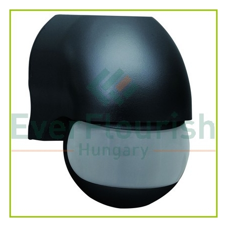 DETECTOR MOVIMENTO PRETO 180º IP44