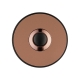 BOTAO CAMPAINHA 12V AC Ø50x17mm "copper look" IP44