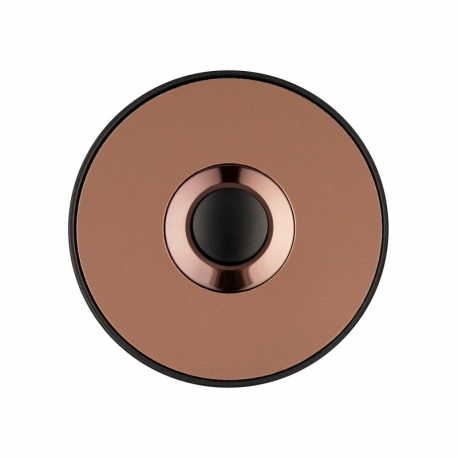 BOTAO CAMPAINHA 12V AC Ø50x17mm "copper look" IP44