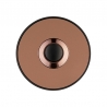 BOTAO CAMPAINHA 12V AC Ø50x17mm "copper look" IP44