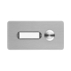 BOTAO CAMPAINHA ETA 520 AÇOinox 12V AC 120x60x18mm