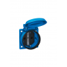 TOMADA ENCASTRAR SCHUKO ELAMID-2K AZUL IP54 IK08