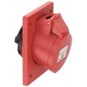 FICHA FLANGEADA CEE, ÂNGULO DE 20°, IP44, 16A, 5 P