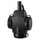 FICHA TRIPLA FRENCH BORRACHA PR IP44 2.5mm2