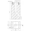 FUNDAÇÃO DE CONCRETO PRÉ-FABRICADA PARA POSTES DE 