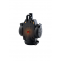 FICHA TRIPLA SCHUKO BORRACHA PR IP54 2.5mm2