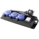 BLOCO 3x SCHUKO 1,5m H07RN-F 3G2,5 + INT. IP44