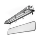 e93 ARMADURA AÇO INOX DIF VIDRO TEMPERADO 2x1500mm IK09 IP66