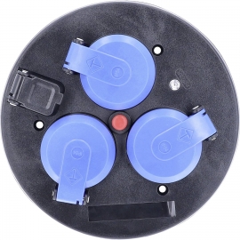 TOMADA DE 3 VIAS PARA ENROLADORES DE CABO 230 V/16