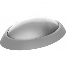 PLAFOND BRANCO ELIPTIC E27 60W 290x185x88mm IP54