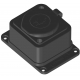 TOMADA ESTANQUE SALIENTE 1x SCHUKO 2P+T 16A azul/preta IP44