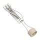 SUPORTE LAMPADA GU10 C/SUPORTE E LIGAÇÃO RAPIDA