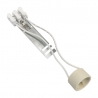 SUPORTE LAMPADA GU10 C/SUPORTE E LIGAÇÃO RAPIDA
