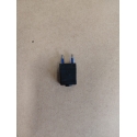 FICHA EURO 10A 250V PRETA