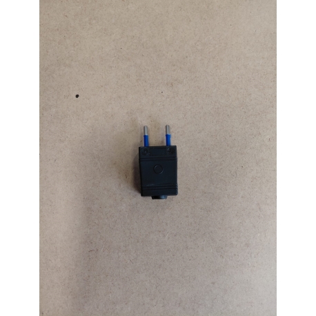 FICHA EURO 10A 250V PRETA