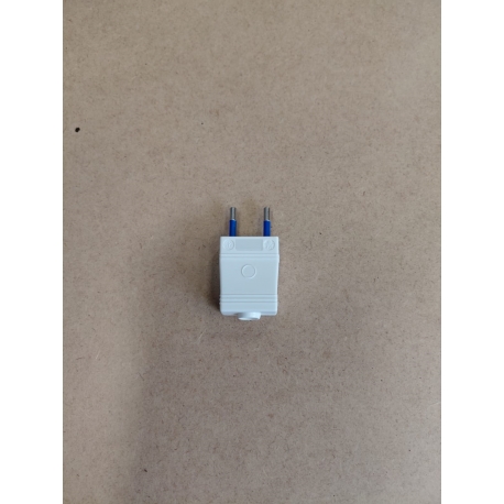 FICHA EURO 10A 250V BRANCA