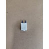 FICHA EURO 10A 250V BRANCA
