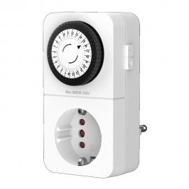 TIMER ANALOGICO COMBIsystem DIARIO 3680W 16A