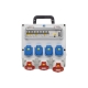 PIMENTEIRO FIXO 11D 400V/16A 2xCEE16A+1xCEE32A+4xSCHUKO