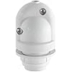 CASQUILHO BRANCO E27 EIVA termoplastico IP65 (Max 12W LED)