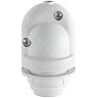 CASQUILHO BRANCO E27 EIVA termoplastico IP65 (Max 12W LED)