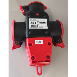 e65 FICHA BORRACHA TRIPLA PRETA IP44 16/250