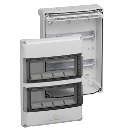 QUADROsaliente AK 24 Basic 24TE 290x407x124mm IP65 IK08