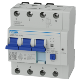 DISJUNTOR DIFERENCIAL DRCBO 4 C16/0,30/3N-PV