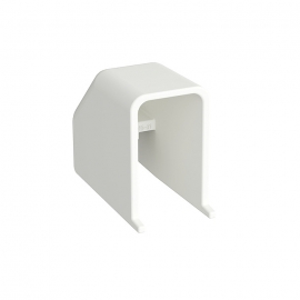 ADAPTADOR BRANCO KKA 1515/w P/CALHA 15x15mm P/ caixas Abox 025, Abox 025/2, Abox 040