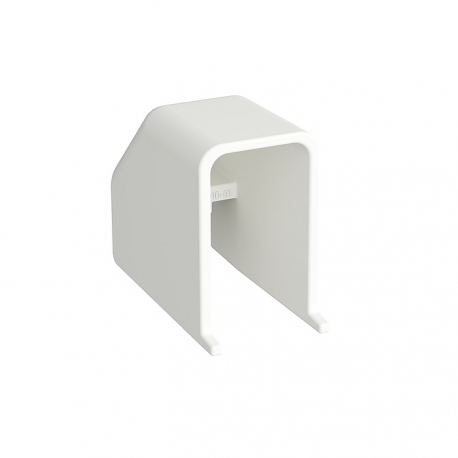 ADAPTADOR BRANCO KKA 1515/w P/CALHA 15x15mm P/ caixas Abox 025, Abox 025/2, Abox 040
