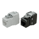 MODULO KEYSTONE PRO SLIMCAT RJ45 CAT6 BRANCO, CAIXA DE 12UN