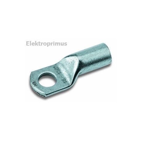 TERMINAL TUBULAR 4MM2 C/FURO 6MM DIAMETRO