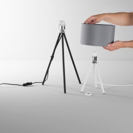 LUME MARILYN BIANCO 1XE14 25CM