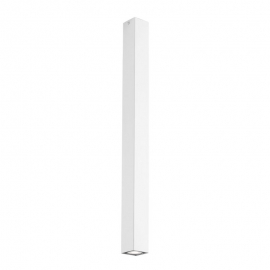 PLAFONIERA FLUKE QUADRA BIANCA 1XGU10 6X6X75CM