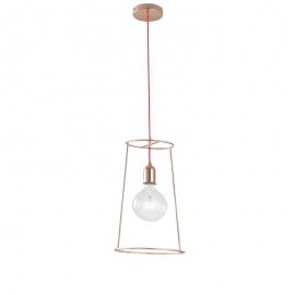 SOSPENSIONE FRIDA ORO ROSA 1XE27 25CM