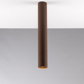 PLAFONIERA FLUKE TONDA CORTEN 1XGU10 5,5X40CM