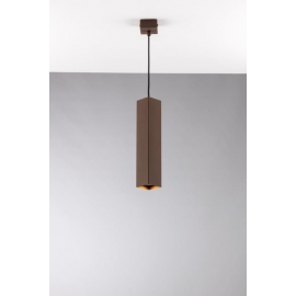 SOSPENSIONE FLUKE QUADRO CORTEN 1XGU10 6X6X30-200C