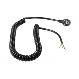 CABO ESPIRAL 2M PVC H05VV-F 3G1,5&nbsp;PR