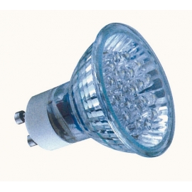 MULTILED LAMP 230V AC GU-10 20 led 0,8W WHITE
