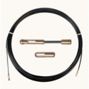 PERLON WIRES 4MM DIAMETER 20 M BLACK