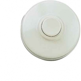 BUTTON WHITE 24V 50x20 mm